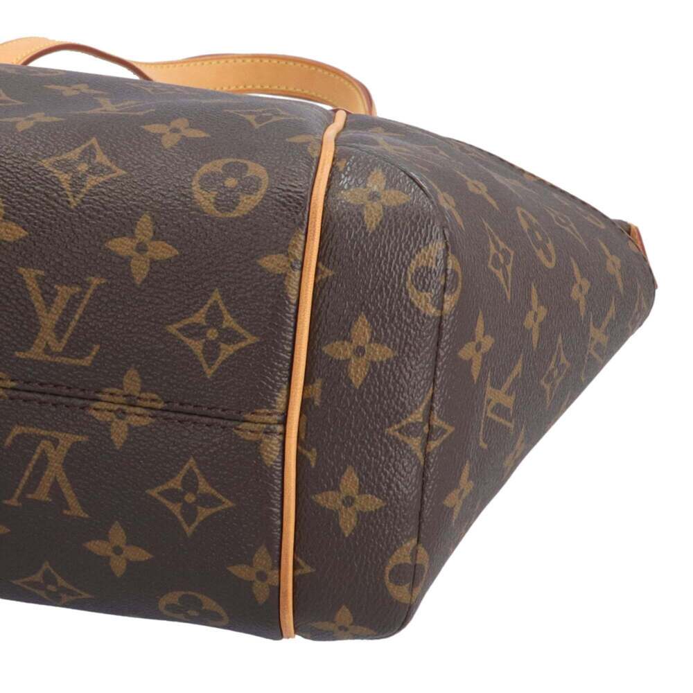 LOUIS VUITTON Authentic Brown Monogram Tote Bag - Picture 8 of 12